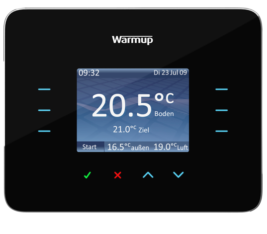 3iE Design Thermostat für eine elektrische Fußbodenheizung
